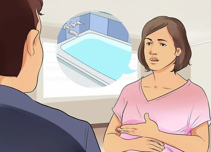 تأثير الاستحمام بالماء الساخن على الحامل والجنين