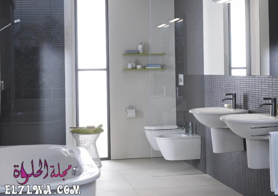 ديكور حمامات صغيرة 2021