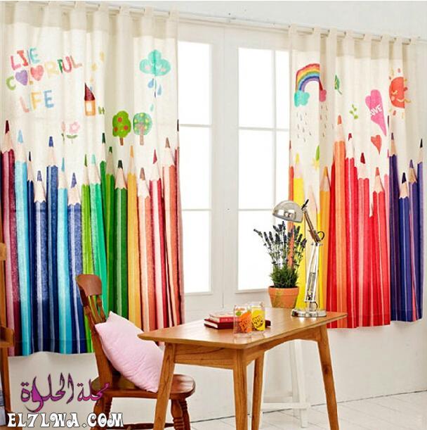 ستائر مودرن غرف نوم أطفال