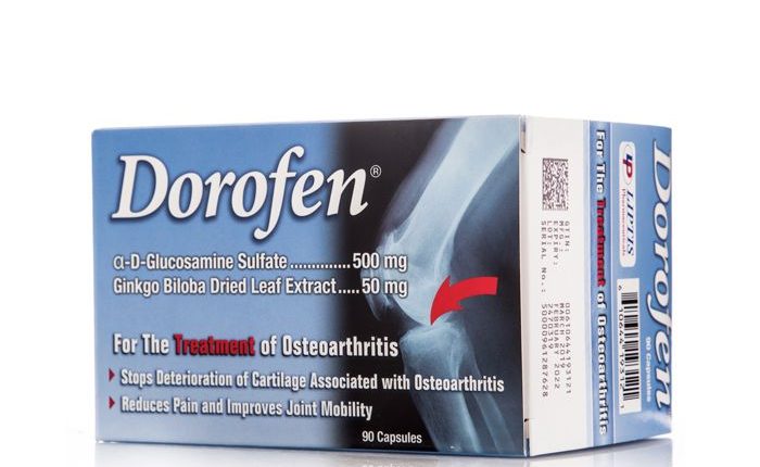 كبسولات دوروفين Dorofen لعلاج التهاب وخشونة المفاصل