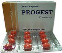 بروجيست Progest لعلاج اضطرابات الدورة الشهرية ومنع تضخم بطانة الرحم