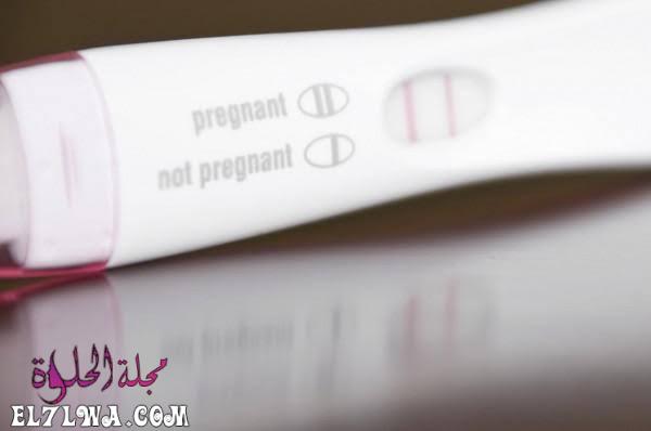ظهور خط باهت في اختبار الحمل بعد ساعات