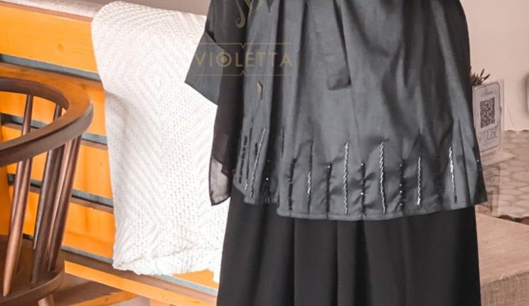 عبايات خروج 2021 بقطعتين فيوليتا Violetta