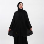 عبايات خروج 2021 بقطعتين هبة hebah abayat