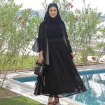 عبايات خروج 2021 بقطعتين زاهي العود Zahi aloud