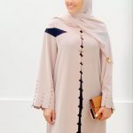 احدث عبايات الخروج شيك 2021 عبايات زهرية ديالا علي