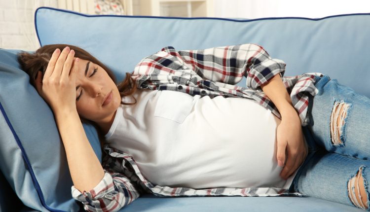 متى يكون المغص خطر على الحامل