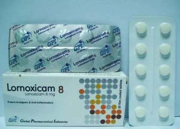 لورنوكسيكام lornoxicam مسكن لعلاج آلام والتهابات المفاصل
